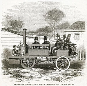 Jan18 Gallery: Cowans improvement steam carriage 1861