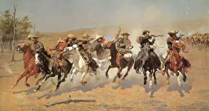 Cowboys Prints: Cowboy Gunbattle