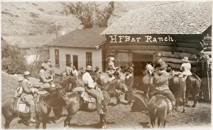 Frank Prints: Cowboys at HFBar Ranch