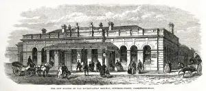 Farringdon Prints: Cowcross-street station 1866