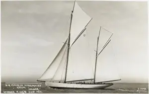 Fitzgerald Prints: Cowes - Isle of Wight - Kings Cup Winner