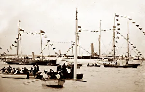 Cowes Regatta, Isle of Wight in 1900