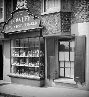 Cowley Prints: Cowley bread and biscuit shop, Brighton, Victorian period