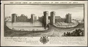 Crenellated Collection: Cowling Castle 1735