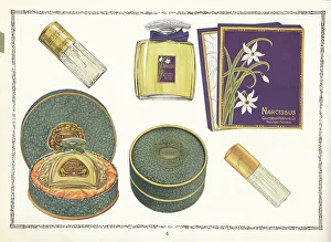 Narcissus Prints: CPC brand cosmetics from 1926
