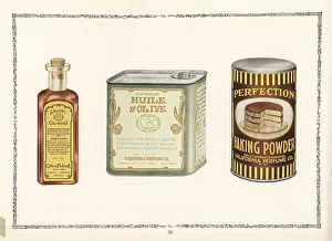 Perfumery Prints: CPC brand food items, 1927