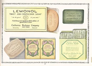 Perfumery Prints: CPC cosmetics brand soaps, 1927