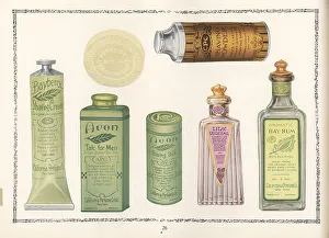 Perfumery Prints: CPC cosmetics for men, 1927