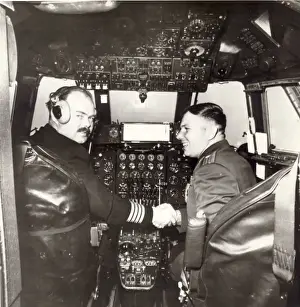 Isaac Prints: Cpt Stanley Key with Cosmonaut Major Yuri Alekseyevich Gagar