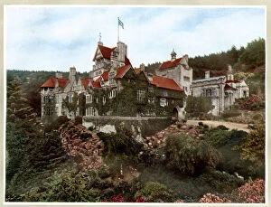Cragside Collection: Cragside House, near Rothbury, Northumberland