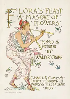 Masque Prints: Crane, Floras Feast