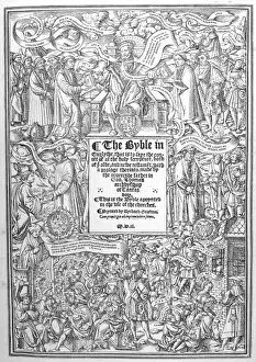 Cranmers Bible, Title