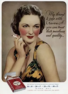 Craven Cigarettes 1937
