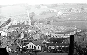 Rossendale Prints: Crawshawbooth looking East, early 1900s