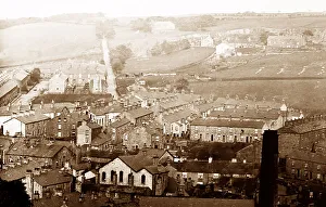 Crawshawbooth looking East, early 1900s
