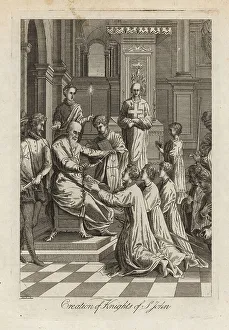 Torch Prints: Creation of Knights of St. John