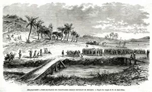 Gather Gallery: Creole Volunteer Soldiers Debark at Fort-de-France