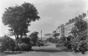Filey Prints: Crescent Garden in Filey