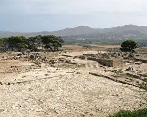 Crete. Palace of Paistos. Ruins