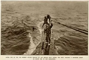 Give Prints: Crew of a British C Class submarine 1916