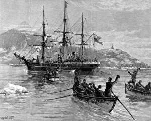 Strait Prints: The Crew of the Eira Arctic Expedition reach safety, 1882