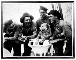Crew of the Nimrod, 1909
