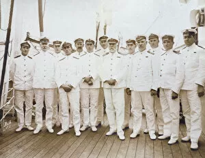 Hugh Collection: Crew of RMS Olympic