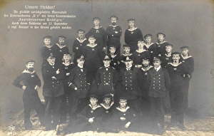 Aboukir Gallery: The crew of the U boat U9