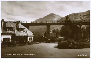Perthshire Prints: Crianlarich and Ben More, Perthshire, Scotland
