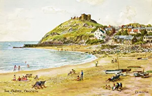 Ernest Prints: Criccieth Castle, Lleyn Peninsula, Gwynedd, North Wales