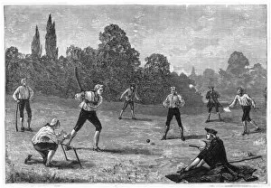 Cricket Collection: Cricket in the 1770S