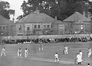 Surrey Collection: Cricket at Blackheath