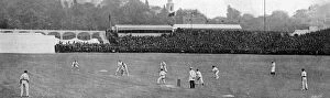 Images Dated 18th June 2018: Cricket - England versus Australia at Lords, 1905