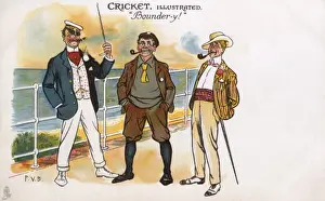 Bradshaw Prints: Cricket Illustrated - Bounder-y