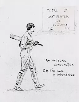 Cricket Match, England v Australia 1902