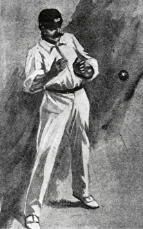 Cricket game photo