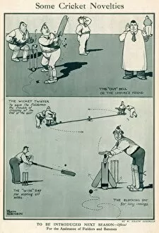 1921 Collection: Some Cricket Novelties