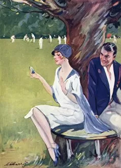 Images Dated 20th April 2012: Cricket - The Perfect Maiden by H. H. Harris