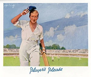 Cricket Collection: Cricket Player / 1929