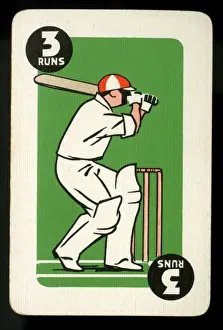 Cricket - Run-It-Out card game - 3 Runs