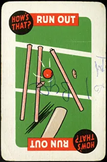 Bales Prints: Cricket - Run-It-Out card game - Run Out