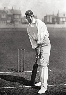 1871 Prints: Cricketer, Ayres