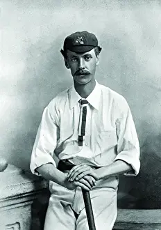 Tinsley Prints: Cricketer, Tinsley