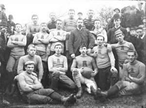 Bowler Collection: Crickhowell rugby team, Crickhowell, Powys, Mid Wales