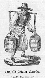 1820s Gallery: Cries of London - Old Water Carrier