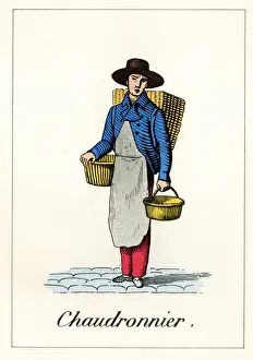 Cries Prints: Cries of Paris - coppersmith