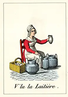 Cries of Paris - milk seller