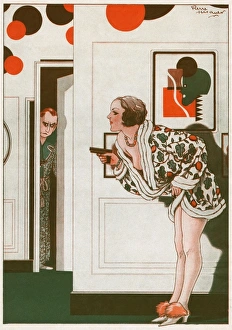 Images Dated 6th September 2012: Crime Prevention / 1930
