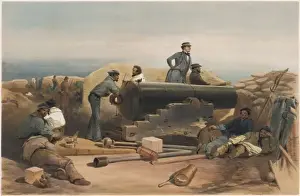 Sebastopol Prints: Crimea Artillery