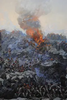 Crimean War (1853-1856). Siege of Sevastopol, 1854-1855, by